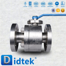 China industrial End Flanged ASME B16.5 2 inch forged steel ball valve
